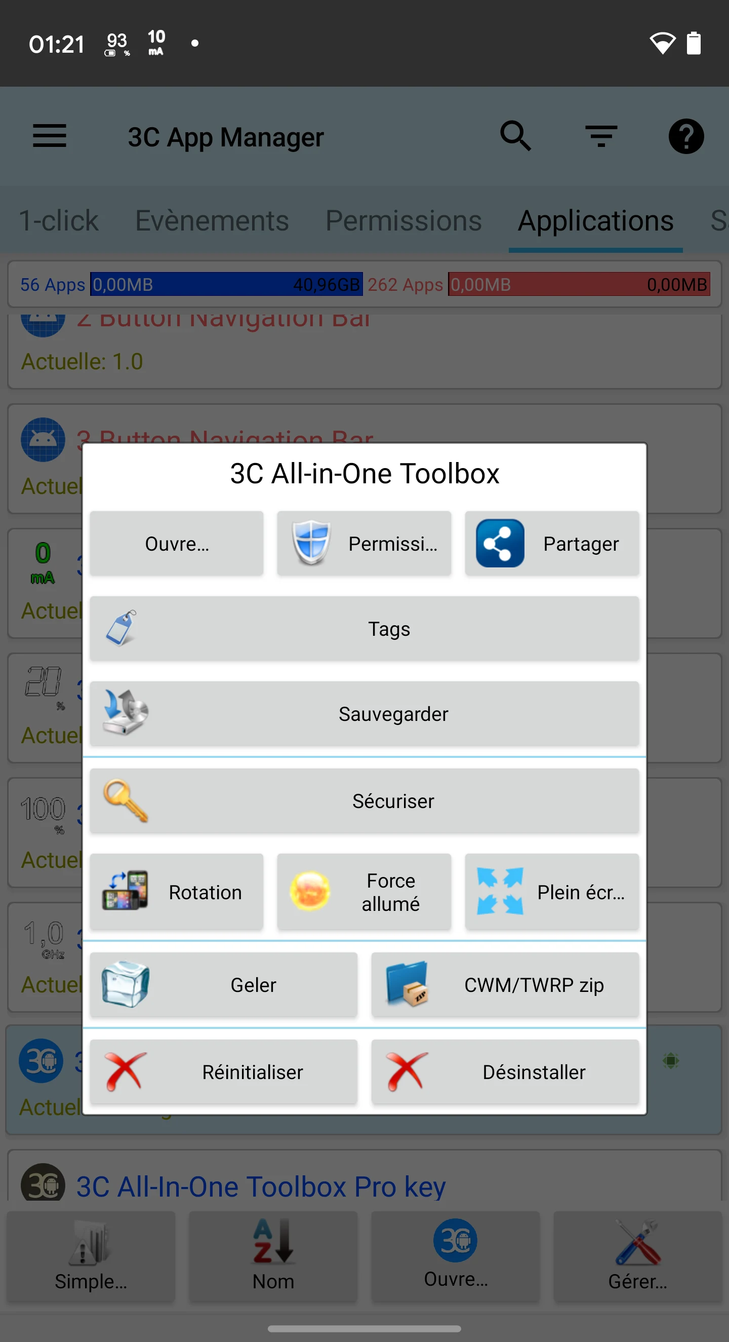 3C App Manager screenshot